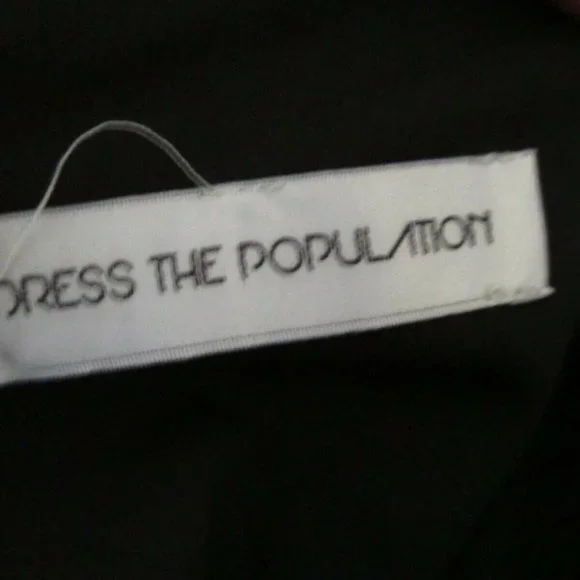 NWOT DRESS THE POPULATION "KATE" COCKTAIL DRESS S - Picture 3 of 3